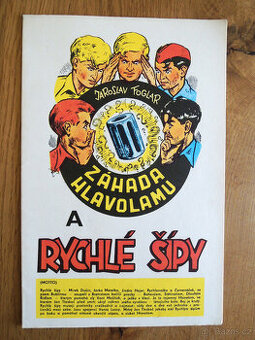 Rychlé šípy 1970 retro karty , Společenská hra