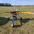 Tříkolka motorový padákový kluzák - paragliding