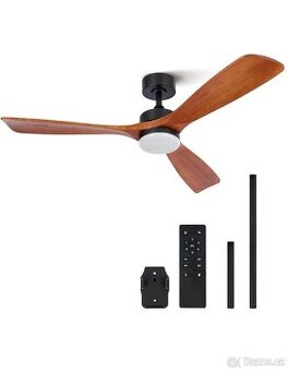 STROPNÍ VENTILÁTOR LED LAMPA