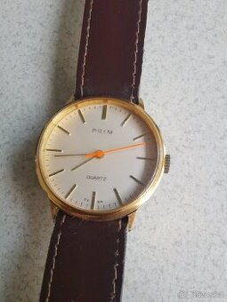 Krásné, funkční pánské hodinky Prim Quartz