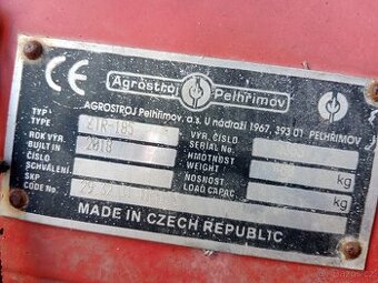 Rotačka ZTR185 - 1