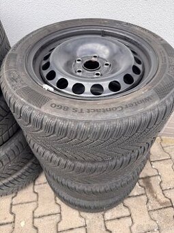 Sada plechových kol R16 5x112 Škoda VW