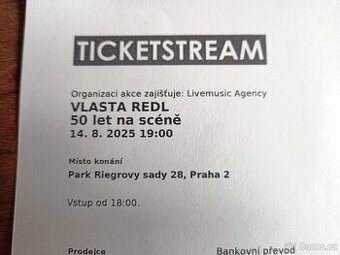 VLASTA REDL , 50LET NA SCÉNĚ