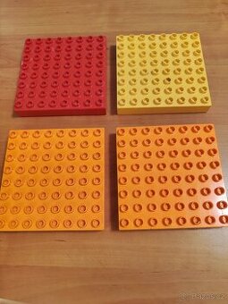 Lego duplo - podložka/deska/střecha 8x8 vyšší