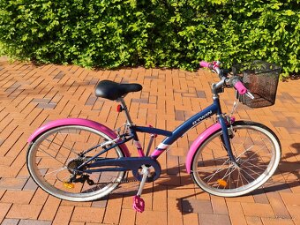 Dětské kolo 24 BTWIN 500 skoro nepoužité 100% stav