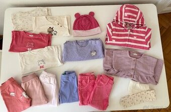 Oblečení pro holčičku na podzim/zimu/ jaro 12-18m.