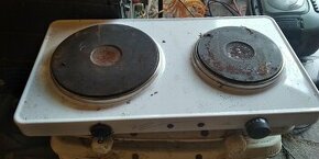 Vařič elektrický dvouplotynkovy