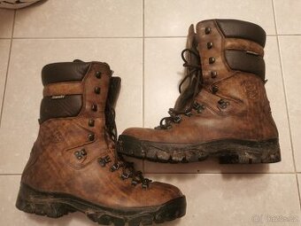 Vysoké kožené boty BECK vel 45