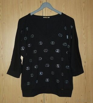 Černé dámské tričko Megi Collection