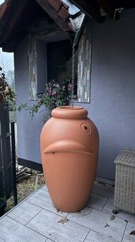 Designový sud na dešťovou vodu – amfora