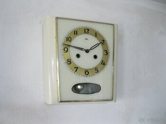 Kuchyňské bicí hodiny - Lichoběžníkové r.1960