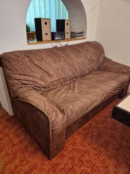 Sedačka a 2 křesla