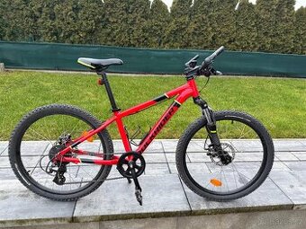 Dětské HORSKÉ 24" KOLO ROCKRIDER 900 ČERVENÉ