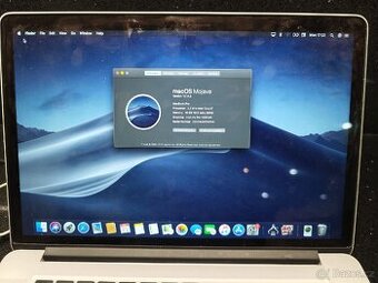 MacBook Pro 15" Mid 2015 i7 / 16GB / 250GB – funkční,