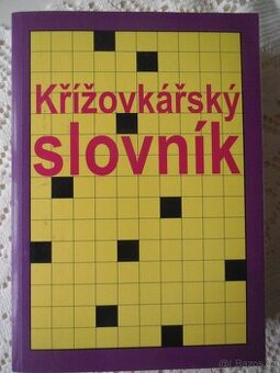 Křížovkářský slovník.
