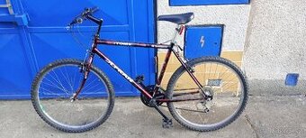 Kolo Olpran Tommy s taškou na rámu.