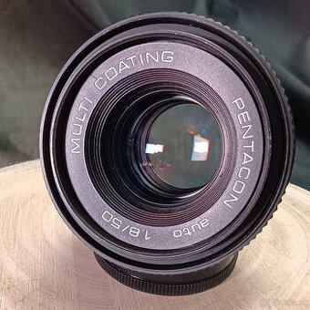 Pentacon MC 1,8/50 auto - TOP STAV
