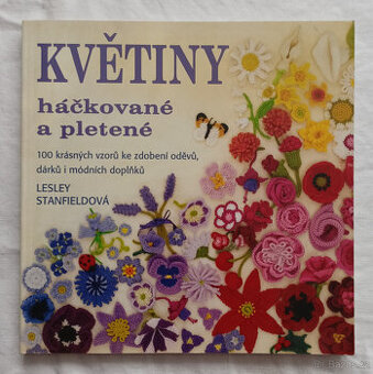 Květiny háčkované a pletené - 1