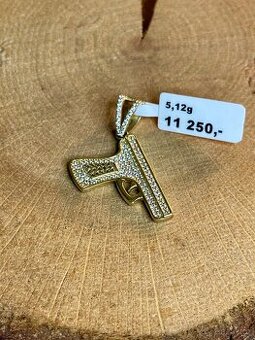 Zlatý přívěsek 5,12g