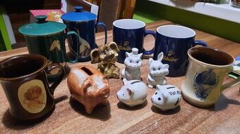 Hrnečky a porcelán a keramika