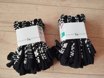 Dámské / dětské ponožky vel.39-42/7 ks a 35-38/2×7 ks NOVÉ