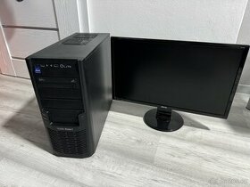 Stolní PC + 24” monitor - 1