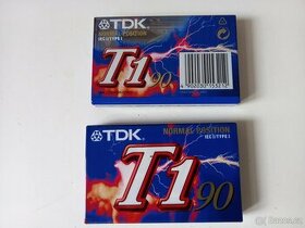 Prodam uplne nove originalne zabalene kazety TDK T1 90 - 1