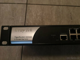 Switch Vigor Draytek 2260 - L2 managed, 24 gigabit + 4SFP