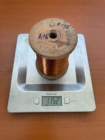 Měděný drát - různé průměry (0,12 až 1,06 mm)
