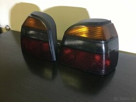 VW Golf Mk3 zadní světla Hella black (cena za sadu)
