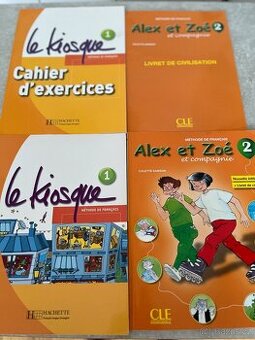 Učebnice francouzštiny La kiosque uč.+ PS a Alex et Zoé
