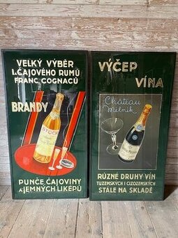 Reklamní cedule.