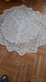 2xretro háčkované ubrusy mvrysava@seznam.cz