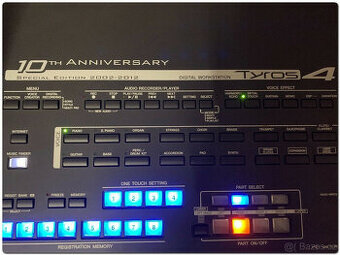 Digitální pracovní stanice Yamaha Tyros 4 Special Edition k - 1