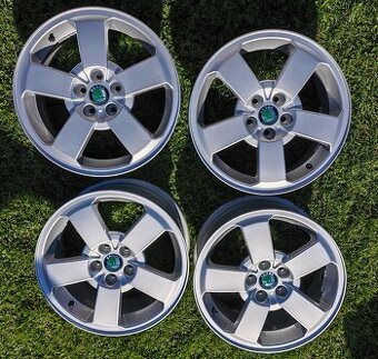 Nové Alu Škoda 5x100 R16 1U0 601 025 M