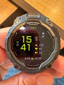 Garmin Instinct 3 - 45mm AMOLED - black/black band