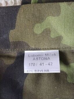 Vojenská maskovaná košile nová nenošené vel 41-42