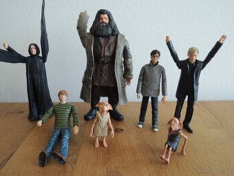 Harry Potter figurky 7ks, Hagrid , Severus Snape