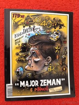MAJOR ZEMAN A JEHO 6 PŘÍPADŮ komiks Kája Saudek - 1