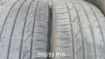 4x Letní pneumatiky 205/55 R16 91V, čtyři Letní pneumatikyCo