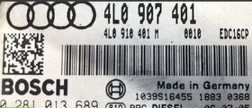 4L0907401 ridici jednotka Q7