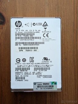 HP 3PAR 480GB SAS SSD 12G