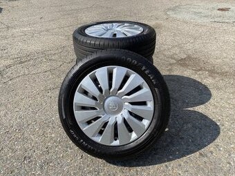 Sada originálních kol Škoda 5x100 r16, pneu 205/55 r16