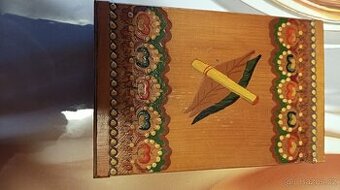 Stará krabička na cigarety.