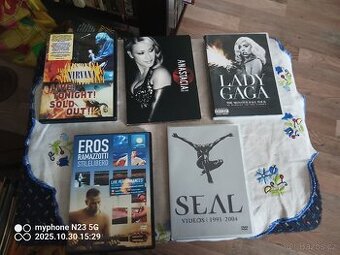 Hudební DVD blu-ray pop rock metal