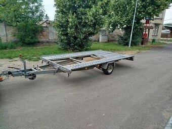 Sklopný přepravník vozidel Pongratz 1500kg