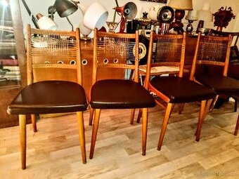 Retro židle Ton závod Jitona