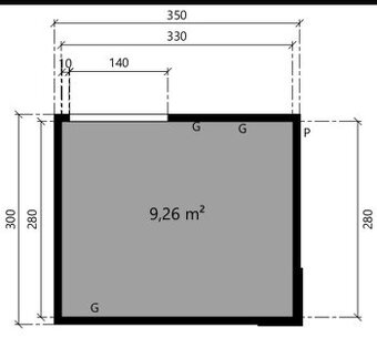 Nový zateplený kontejner kompletní elektroinstalace