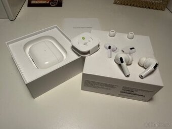 AirPods Pro 1. generace – originální balení – levé chrastí
