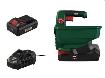 Aku rozmetadlo Parkside s baterií ah4 a rychlo nabíječku